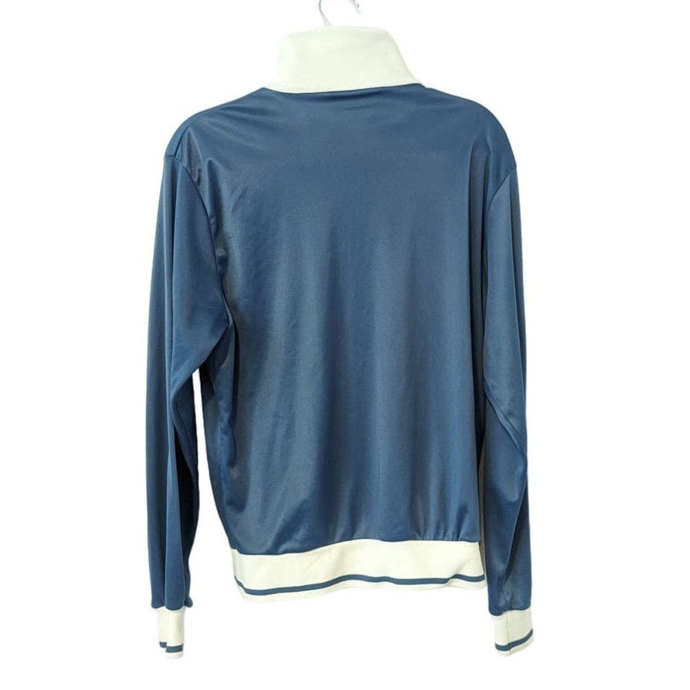 Nike Vintage 1980's Track Jacket Blue and White Activewear - Picture 2 of 10